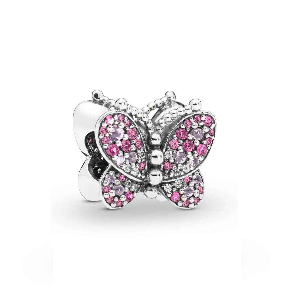 pandora dazzling pink butterfly charm 797882nccmx