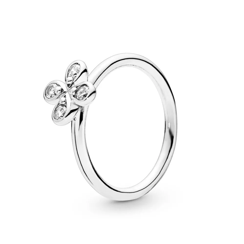 PANDORA Four-Petal Flower Ring - 197967CZ