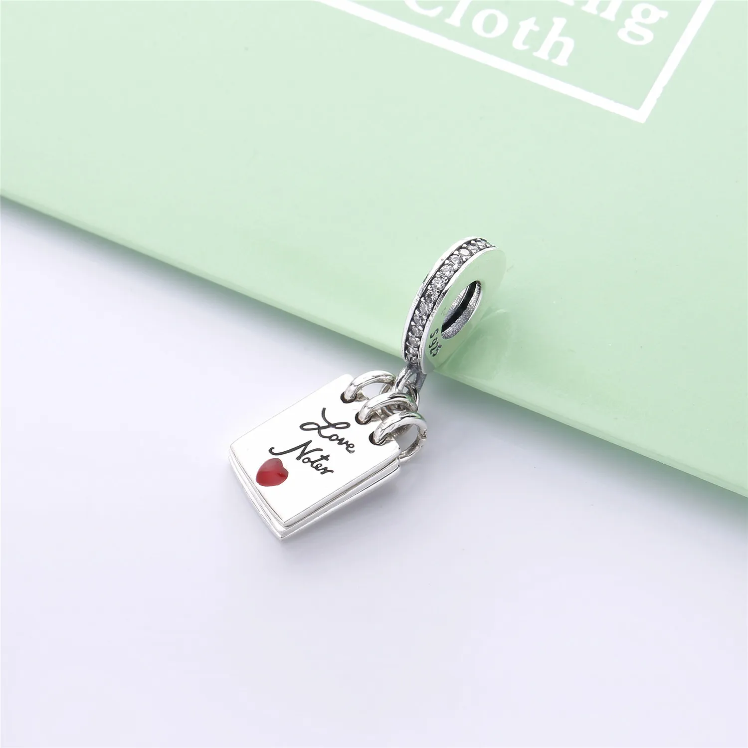 PANDORA Love Notes Dangle Charm in Silver - 797835CZ