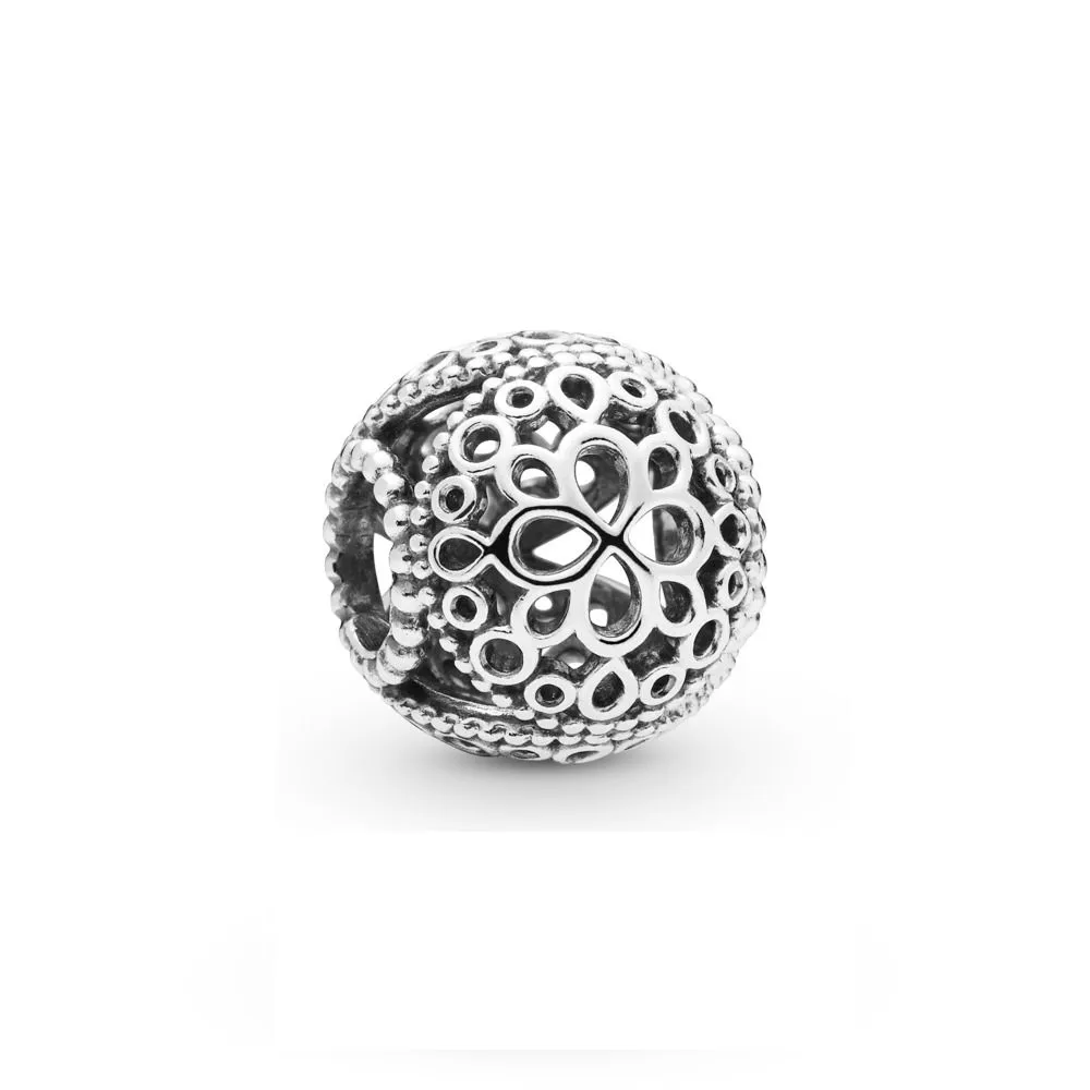 pandora openwork flower charm 797853