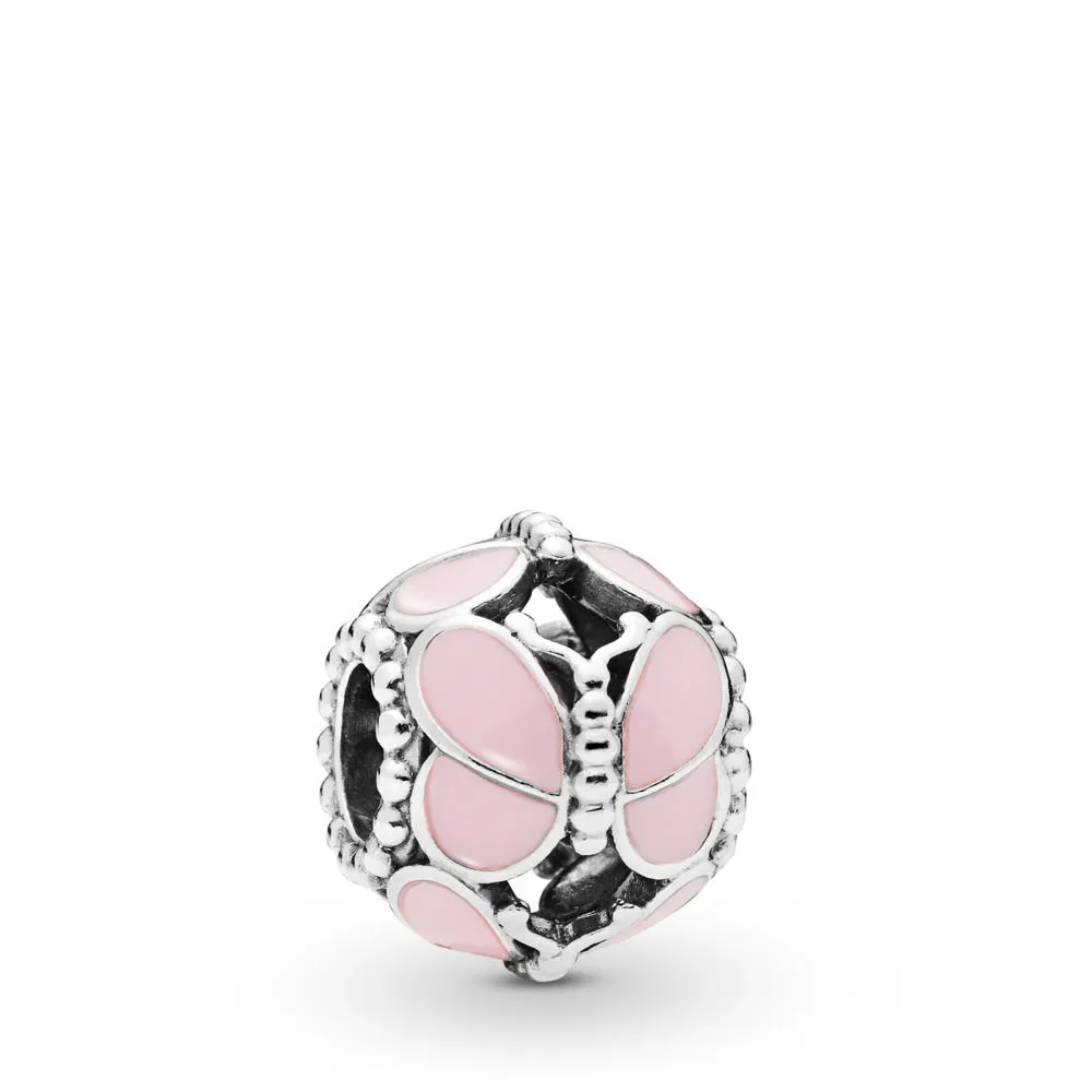 pandora pink butterflies charm 797855en160