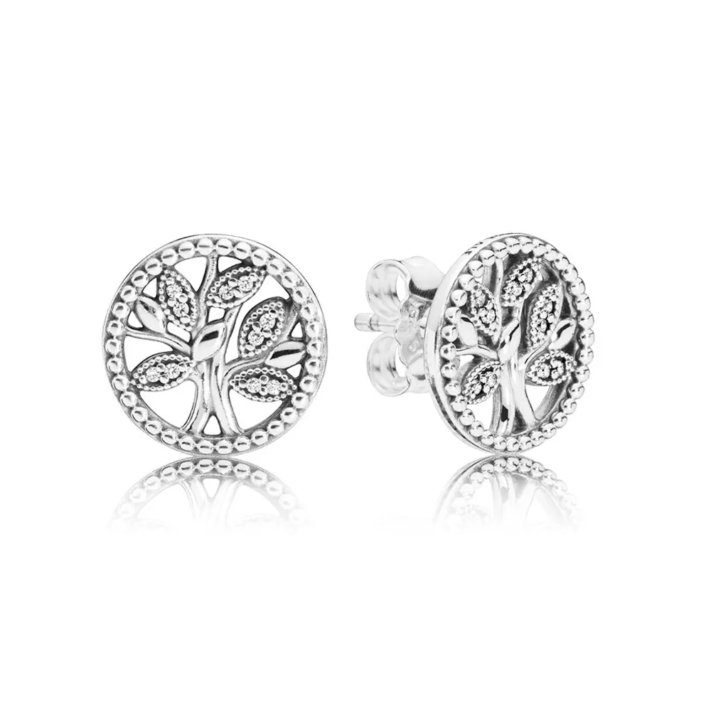 PANDORA Trees of Life Stud Earrings - 297843CZ