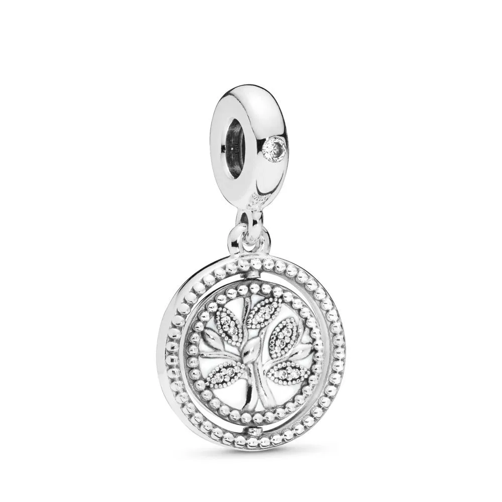 Spinning PANDORA Tree of Life Pendant Charm - 797786CZ