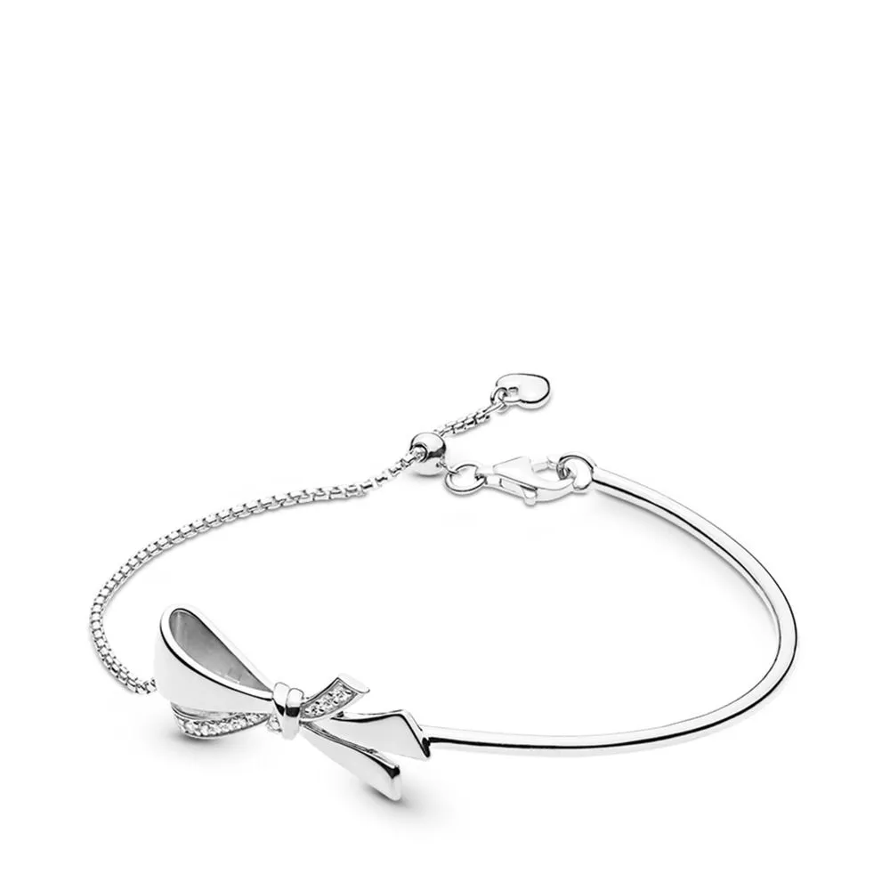 PANDORA Brilliant Bow Bracelet - 597242CZ