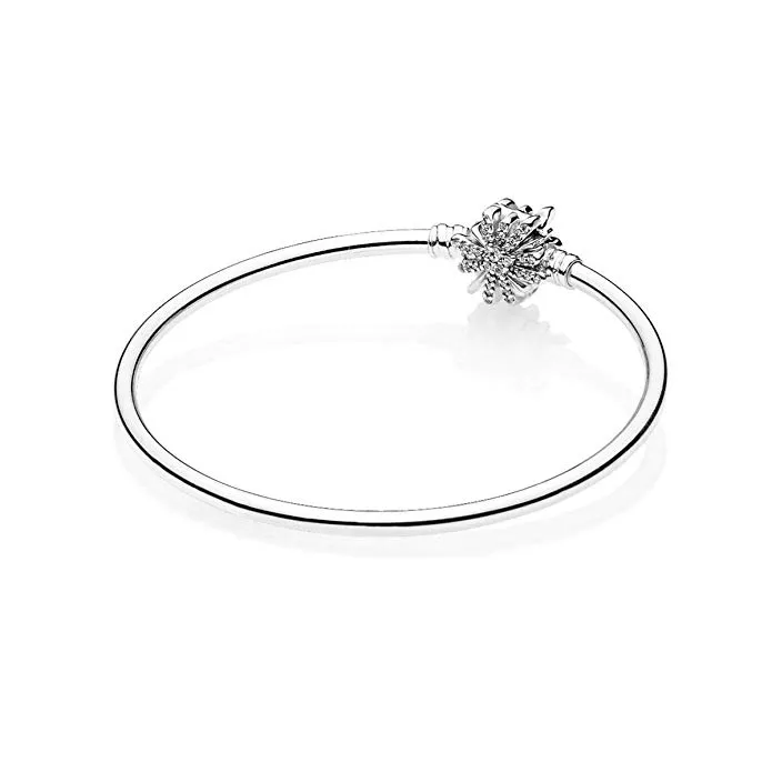 pandora firework limited edition sterling silver bangle 597763cz