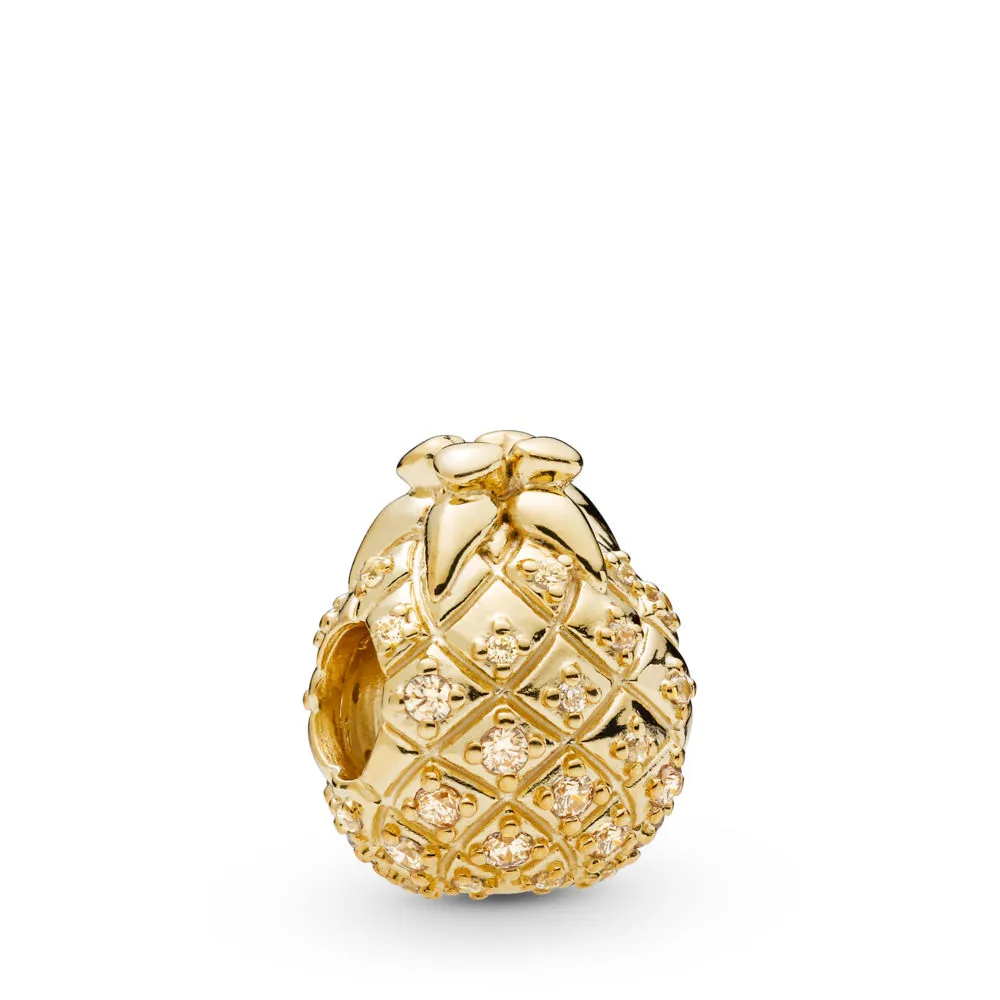 Golden Pineapple Charm, Pandora Shine™ - 767904CCZ