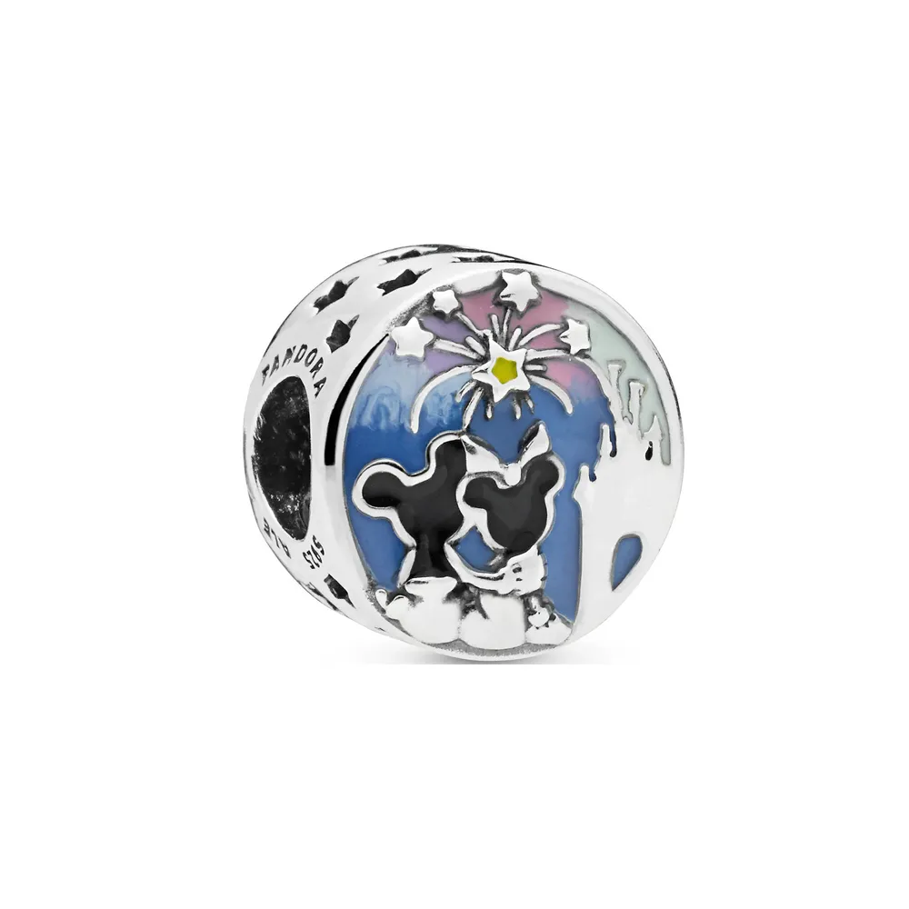 Mickey and Minnie Mouse Fireworks Charm by Pandora Jewelry - 7501057372417P