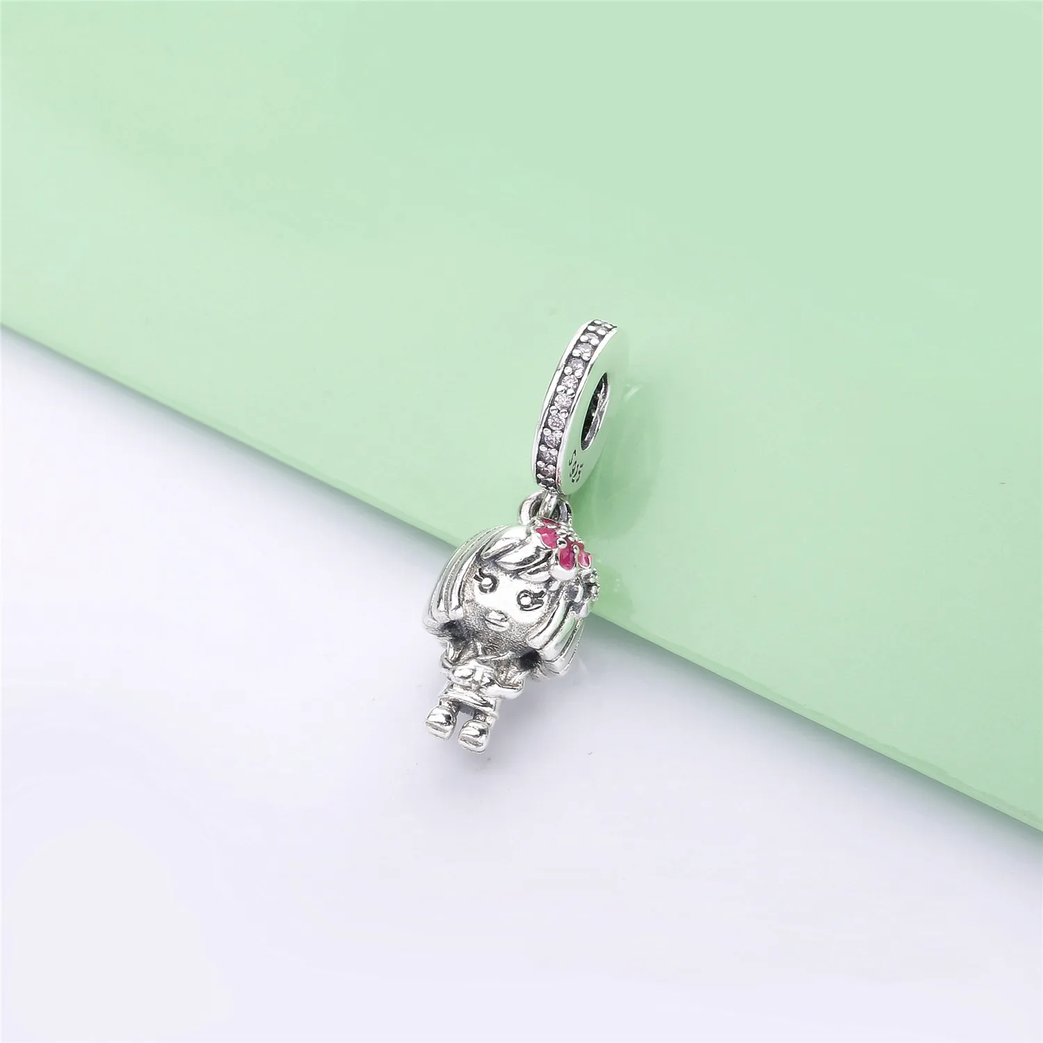 PANDORA Chinese Flower Girl Charm - 798114SSP