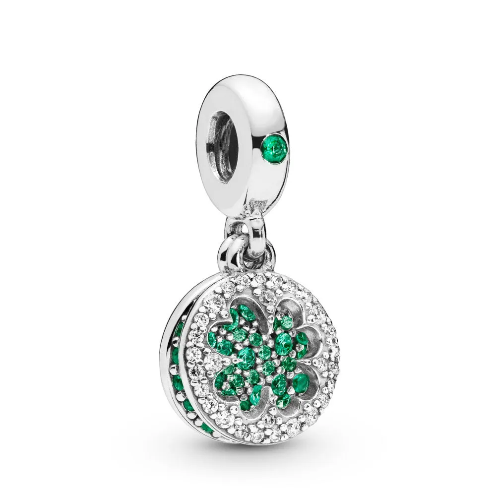 PANDORA Dazzling Clover Dangle Charm - 797906NRGMX