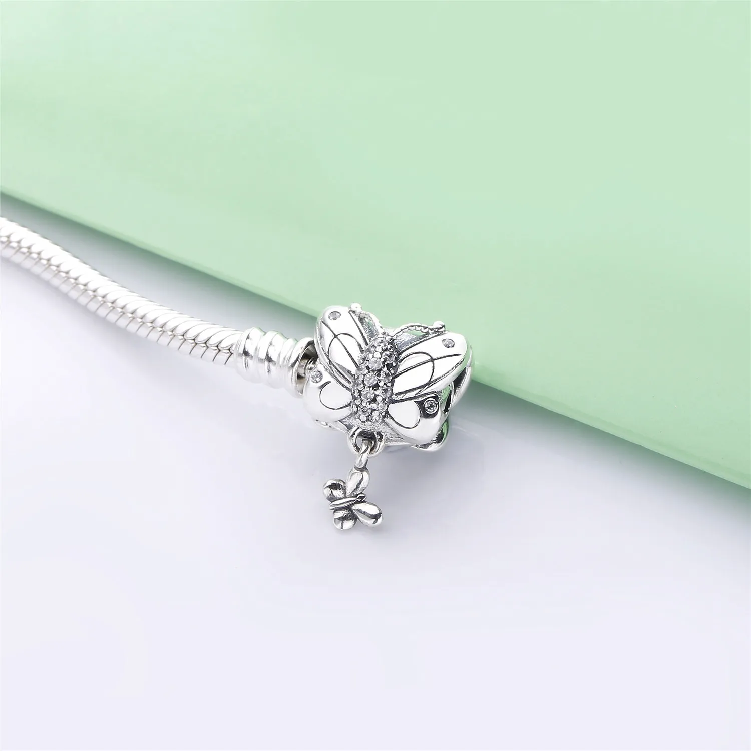 PANDORA Decorative Butterfly Braclet - 597929CZ