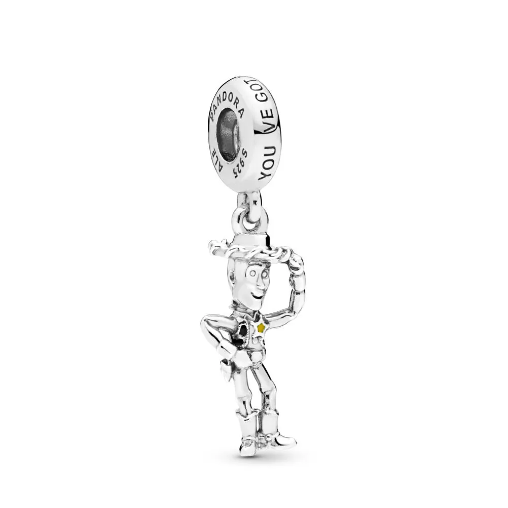 pandora disney pixar toy story woody dangle charm 798041enmx