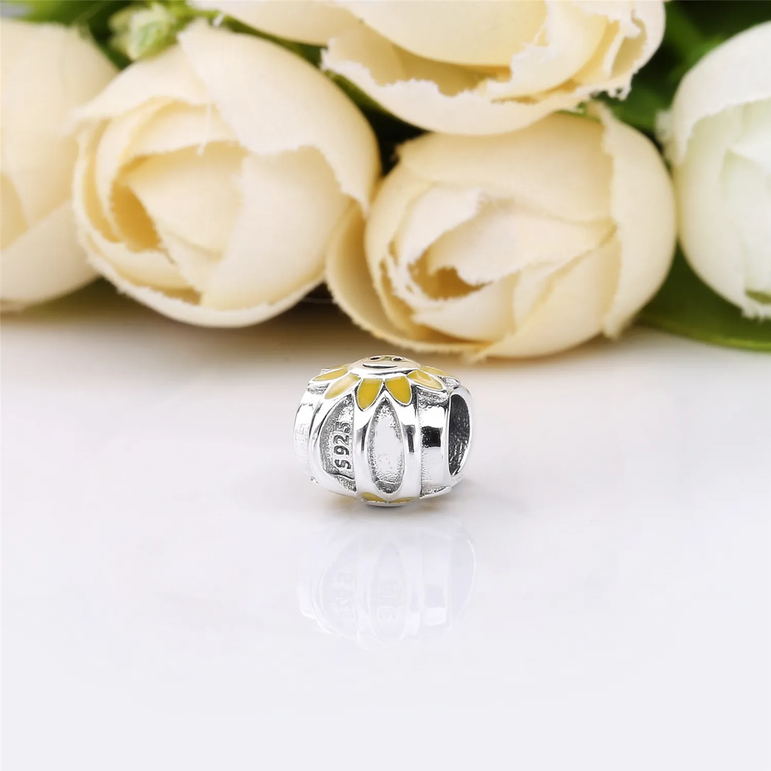 PANDORA Enamel Sun Charm - 790532EN20