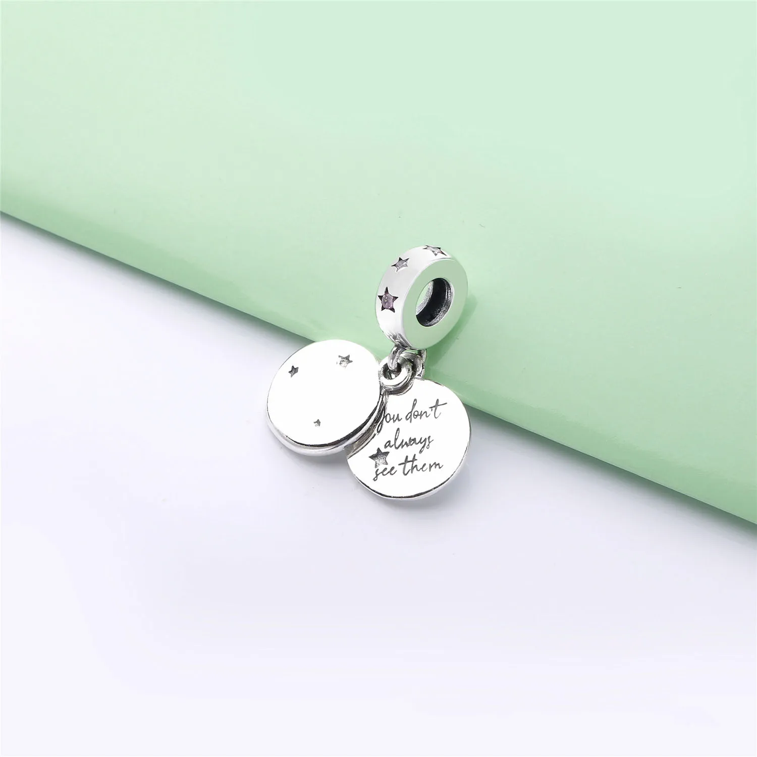 PANDORA Forever Sisters Dangle Charm - 798012FPC