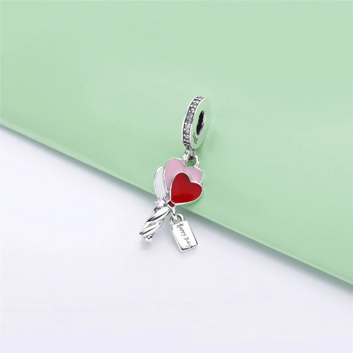 PANDORA Heart Balloons Dangle Charm - 798076CZ