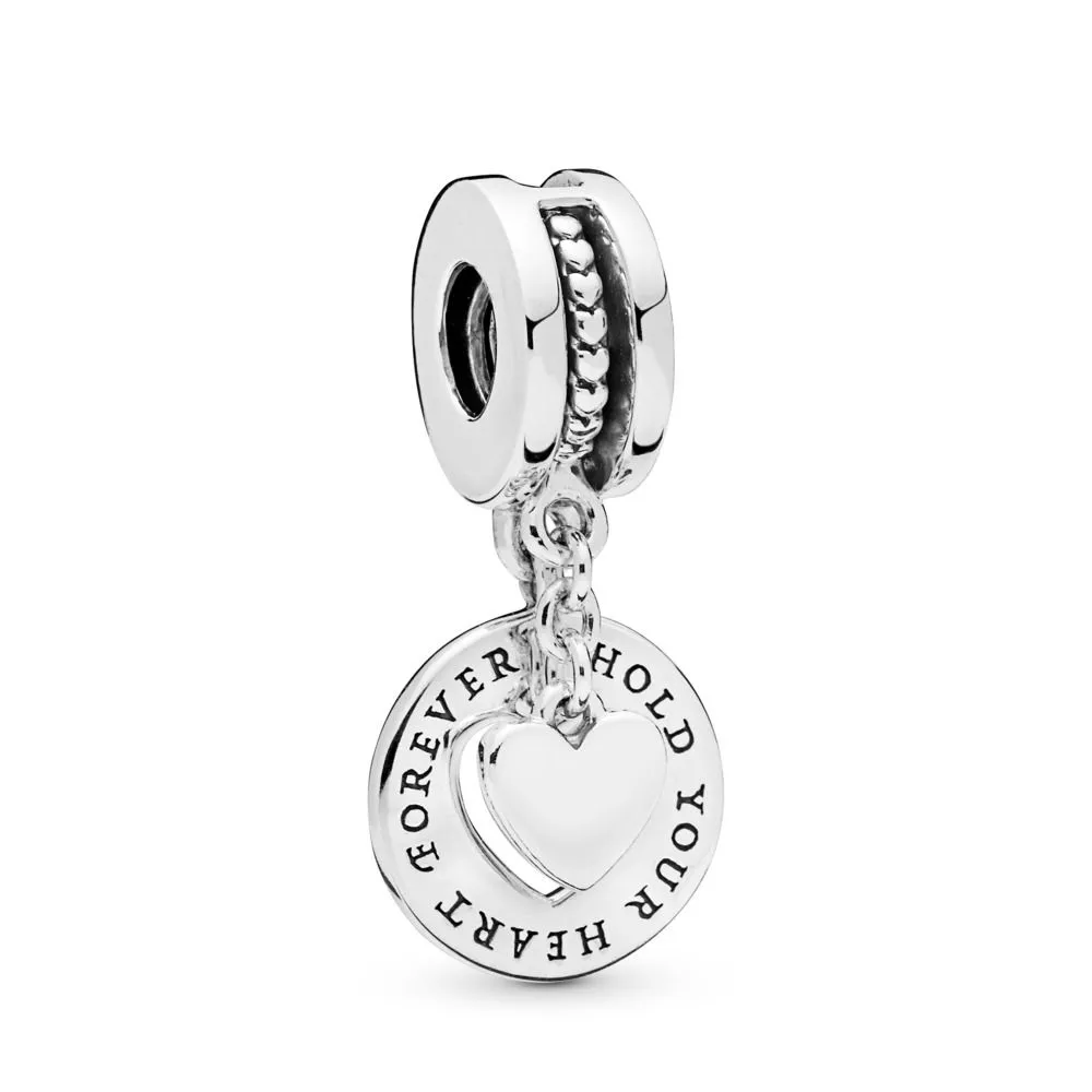 PANDORA Hold Your Heart Split Dangle Charm - 798115