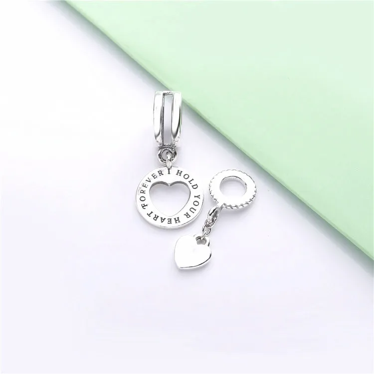 PANDORA Hold Your Heart Split Dangle Charm - 798115