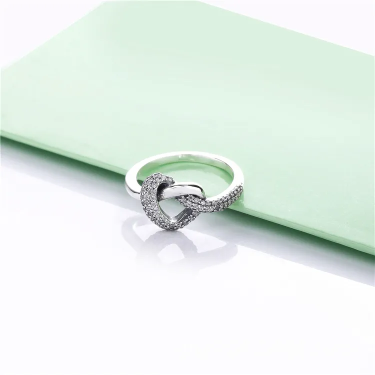 PANDORA Knotted Heart Ring - 198086CZ