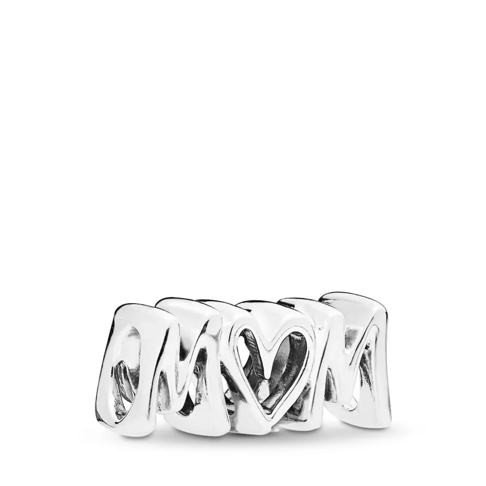 pandora mom script charm 797778