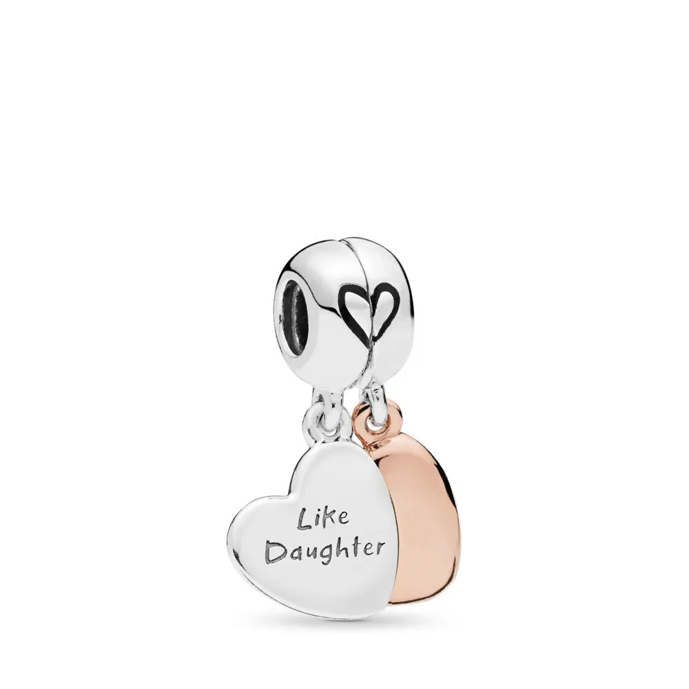 pandora mother daughter love dangle charm 787783en16