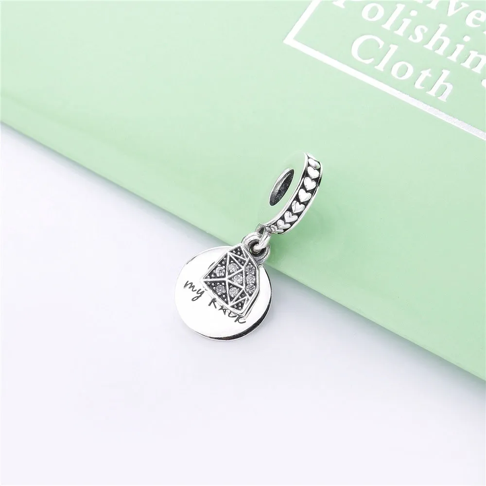 PANDORA My Rock Dangle Charm - 798102CZ