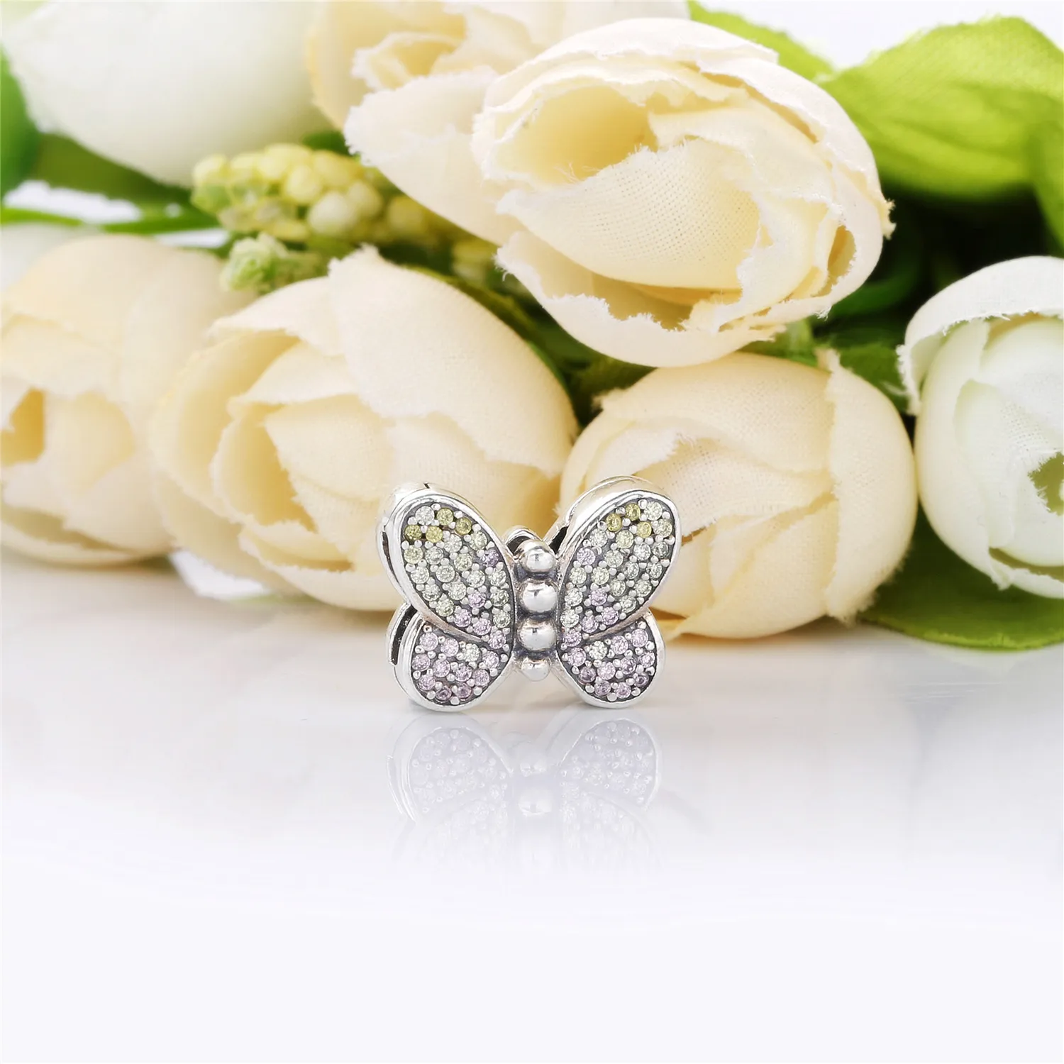 Pandora Reflexions™ Bedazzling Butterfly Clip Charm - 797864CZM