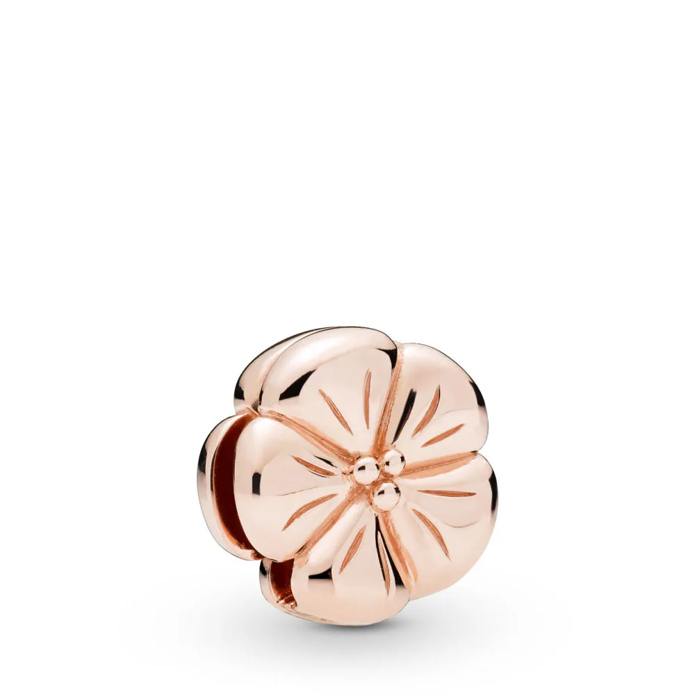 Pandora Reflexions™ Classic Flower Clip Charm, Pandora Rose™ - 787897