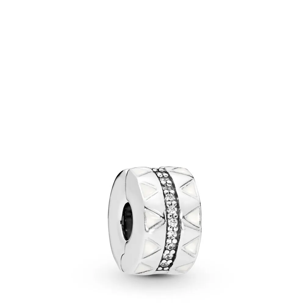 PANDORA Sparkling Jagged Lines Clip - 798067CZ