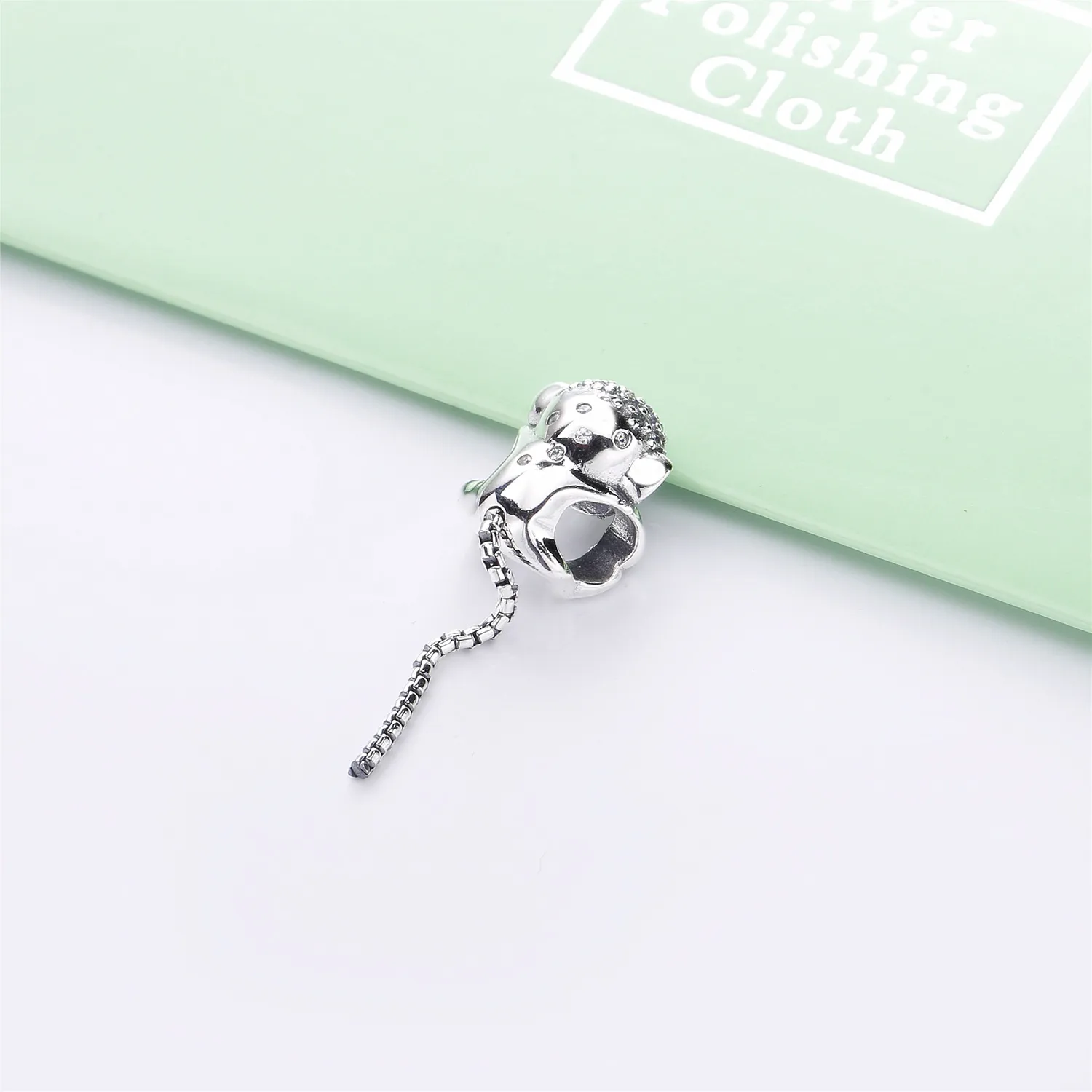 PANDORA Sparkling Monkey Charm - 798054CZ