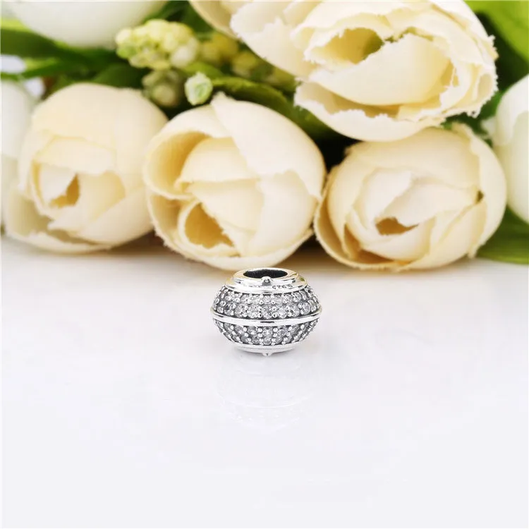 PANDORA Sparkling Pavé Charm - 798066CZ