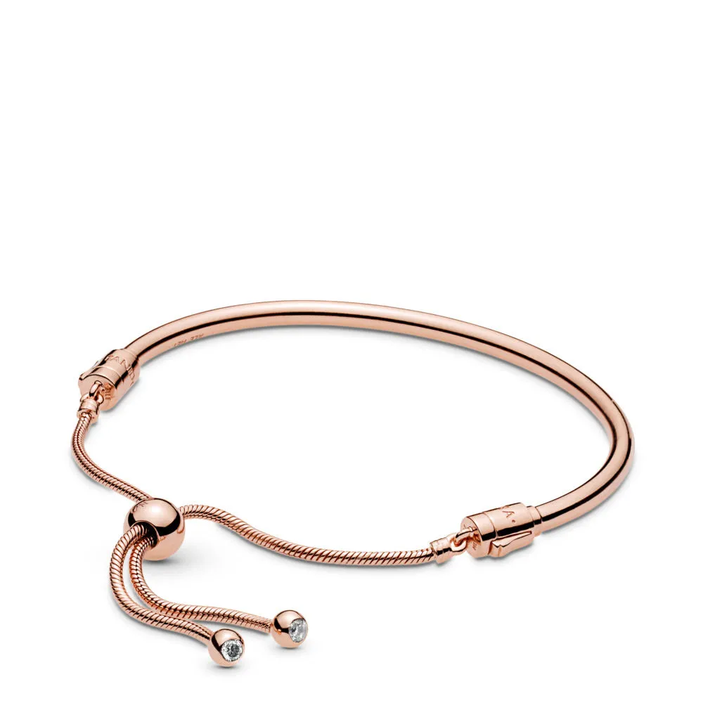 Sliding Bangle Bracelet, Pandora Rose™ - 587953CZ