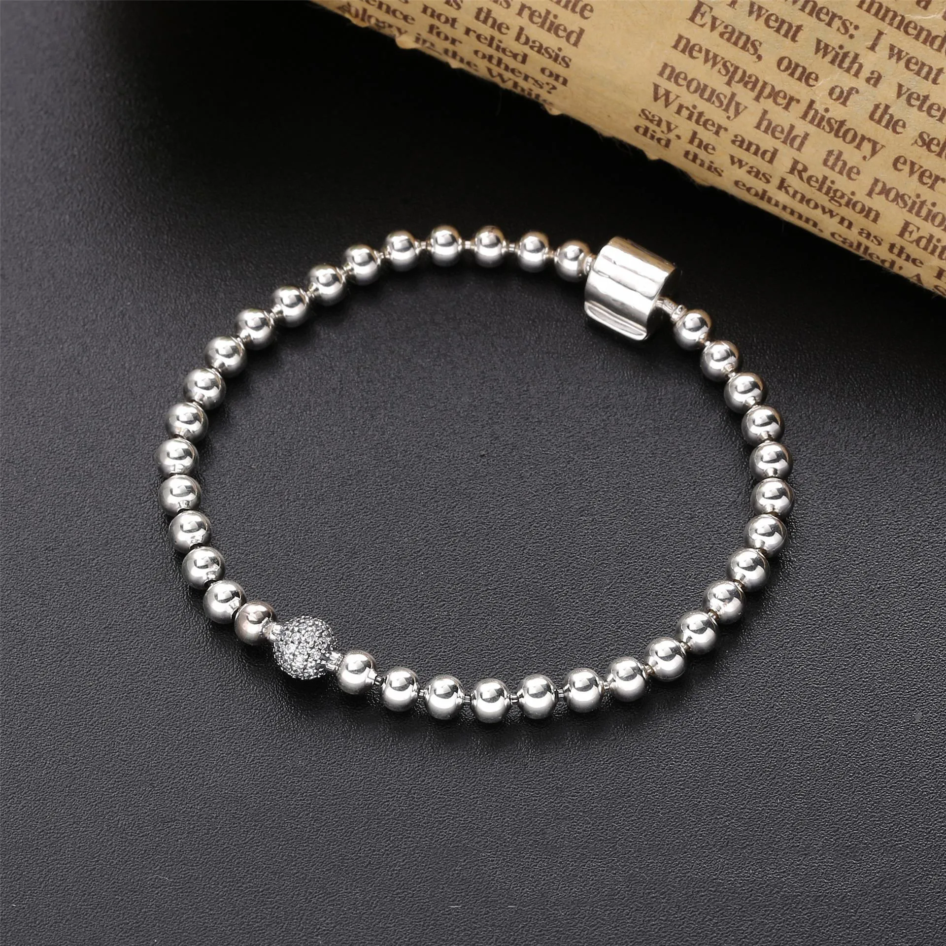 Beads & Pavé Bracelet - 598342CZ