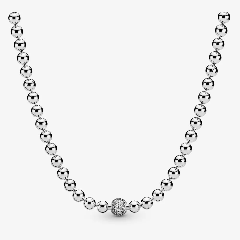 PANDORA Beads Pave Necklace - 398565C01