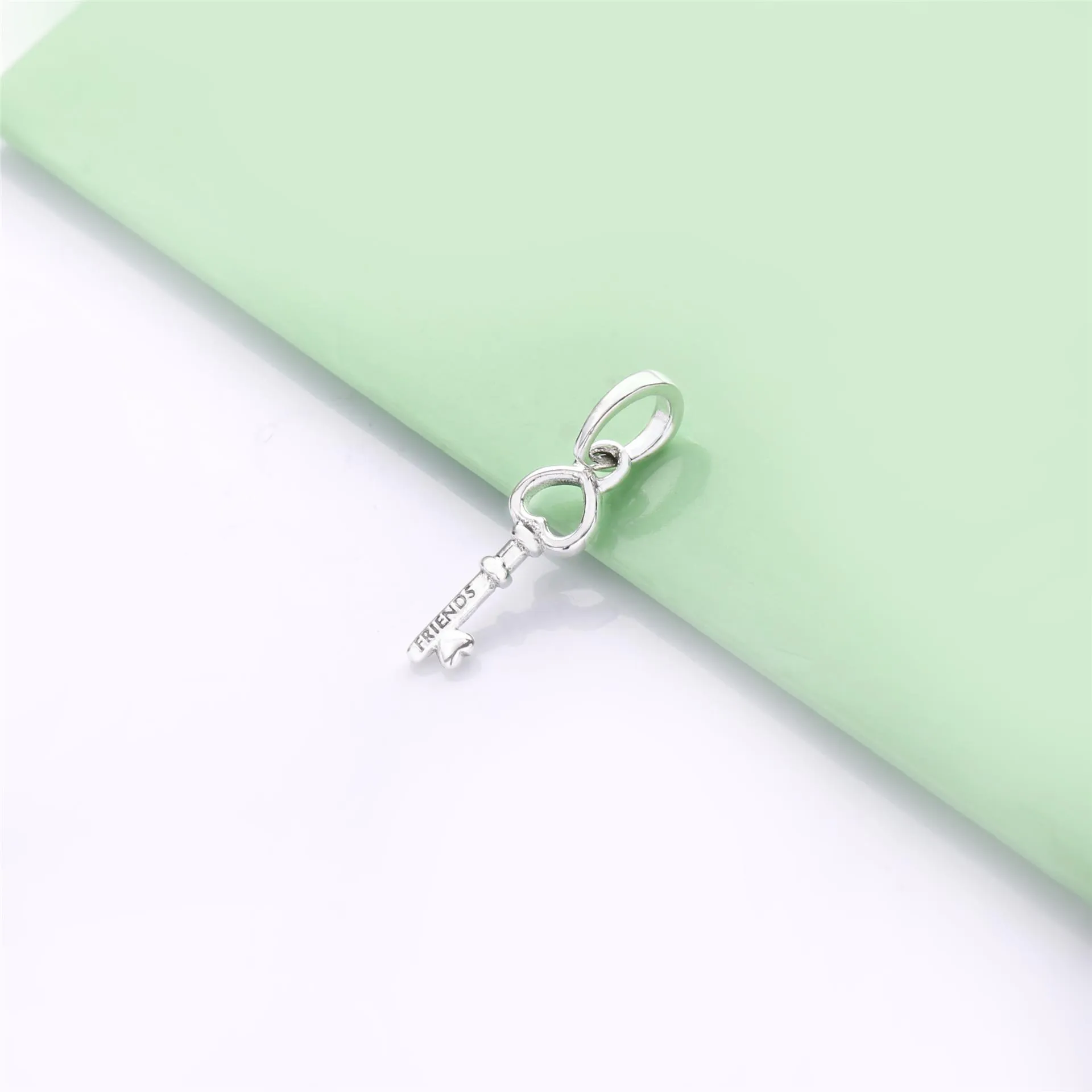 PANDORA Best Friends Heart Key Pendant - 398130