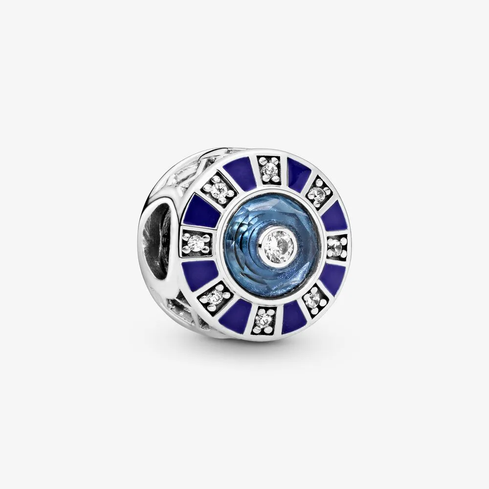 pandora blue mosaic charm 798031en195