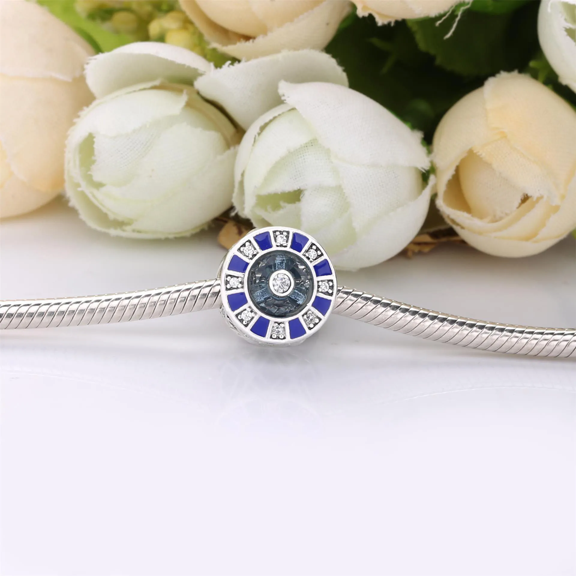 PANDORA Blue Mosaic Charm 798031EN195