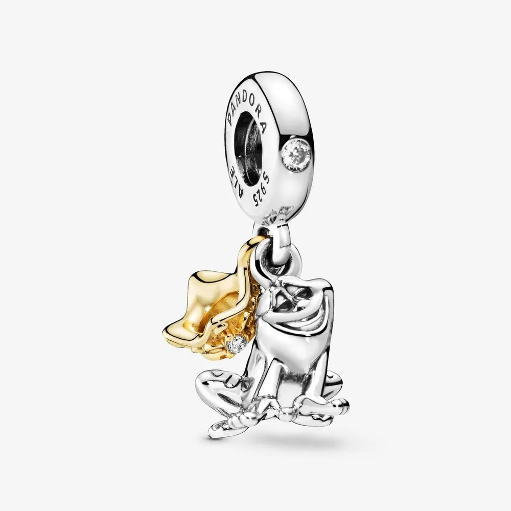 Pandora Disney Frog Prince Naveen Dangle - 768235CZ