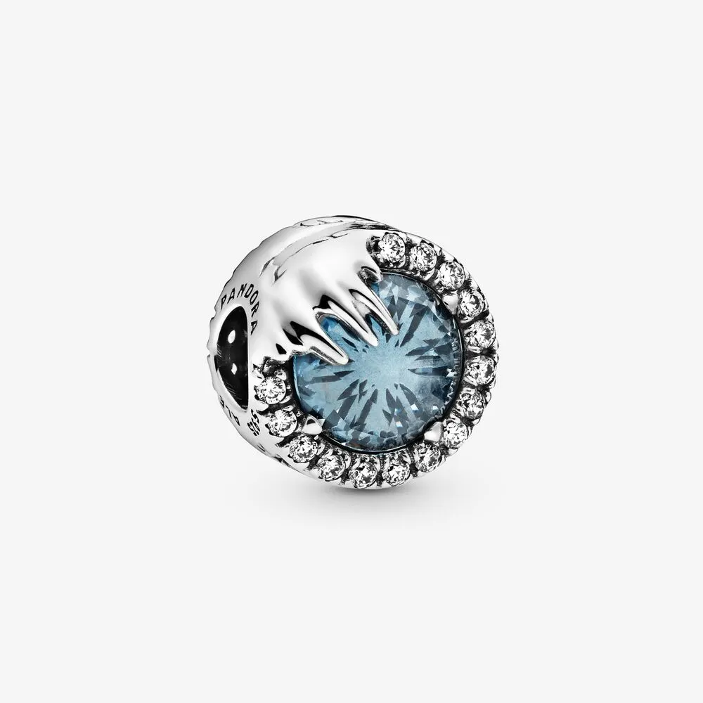 PANDORA Disney Frozen Winter Crystal Charm - 798458C01