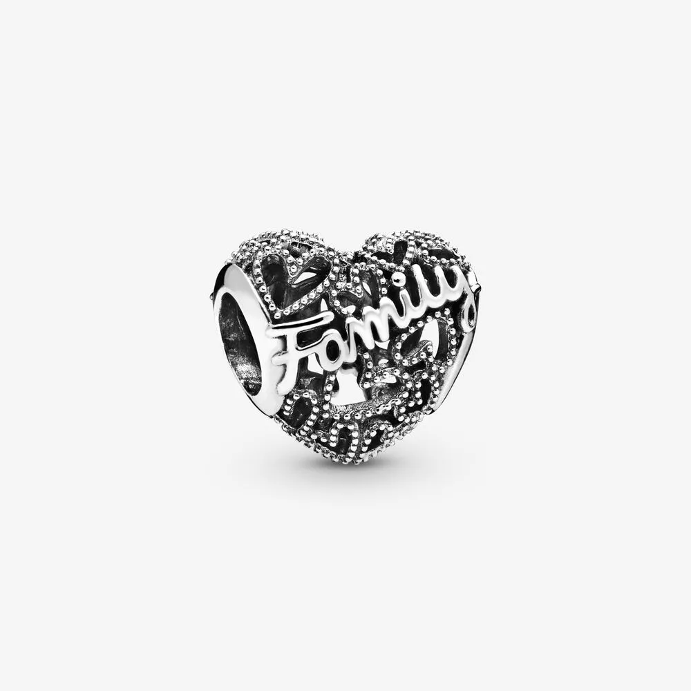 PANDORA Family Heart Charm - 798571C00