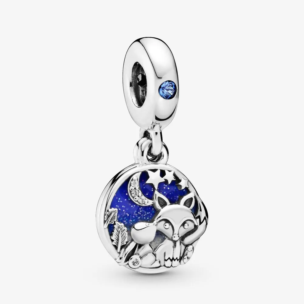 pandora fox rabbit dangle charm 798239nmb