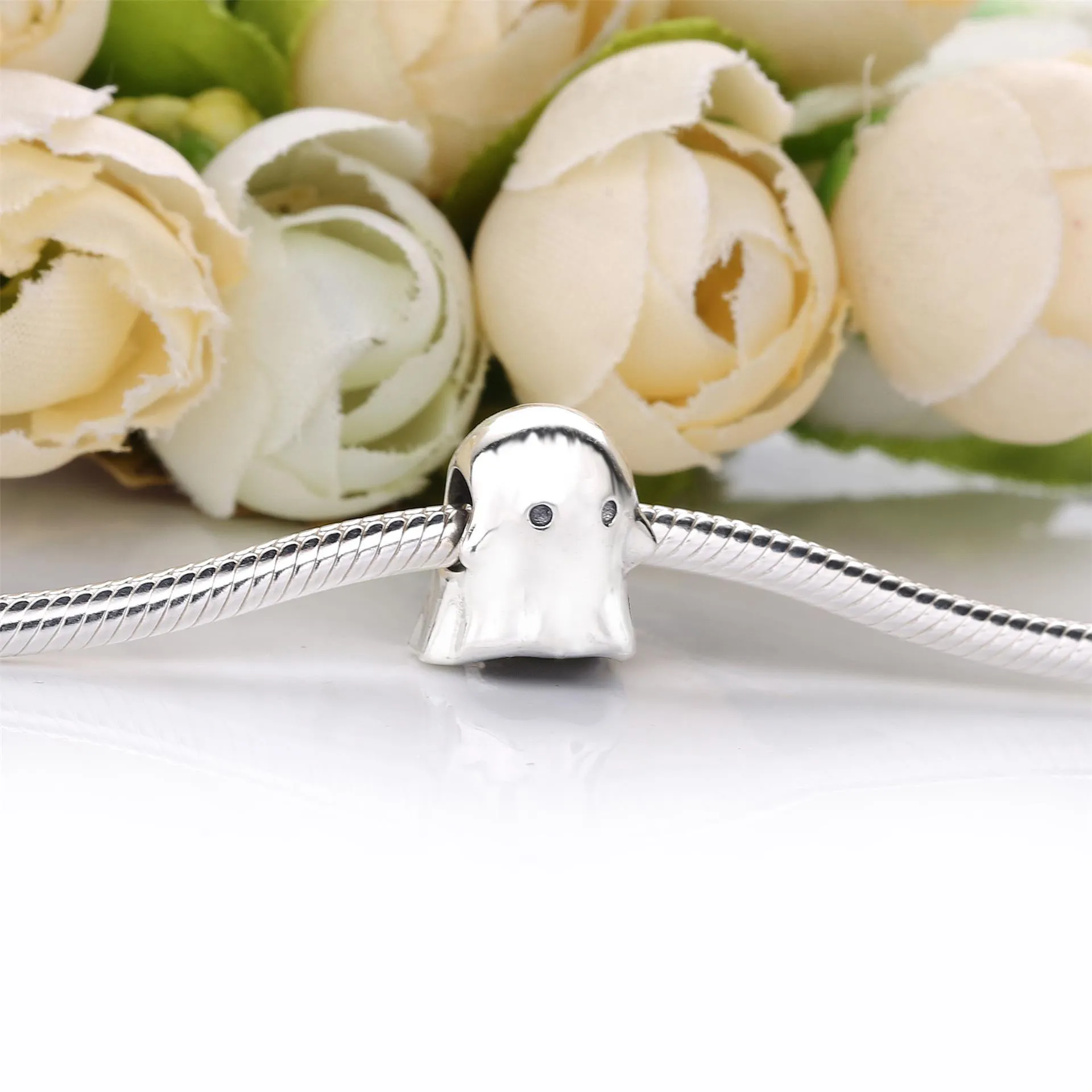 Pandora Friends Boo the Ghost Enamel Charm - 798340EN16