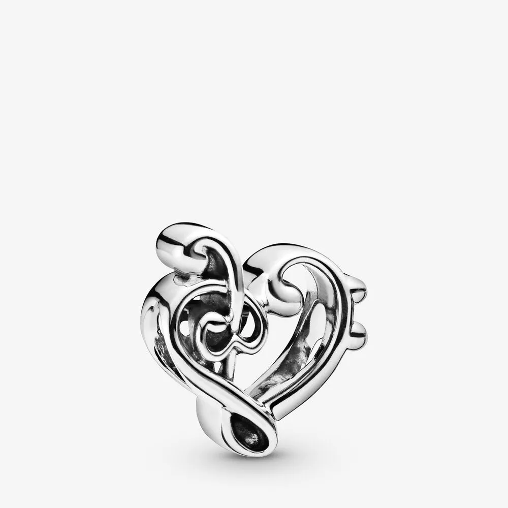 PANDORA Heart Treble Clef Charm - 798346