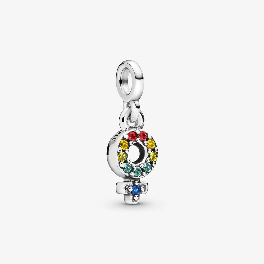 Pandora Me Girl Pride Mini Dangle - 798382NRGMX