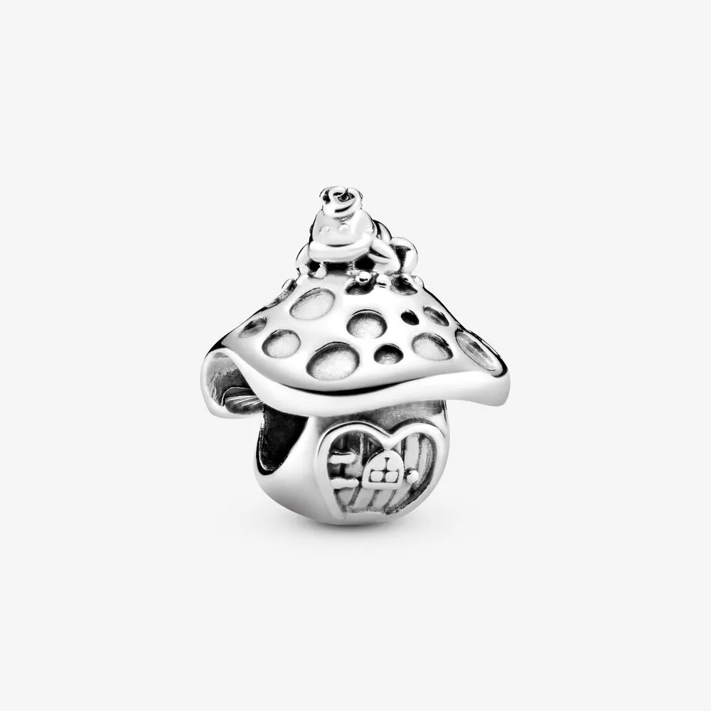 PANDORA Mushroom Frog Charm - 798558C00