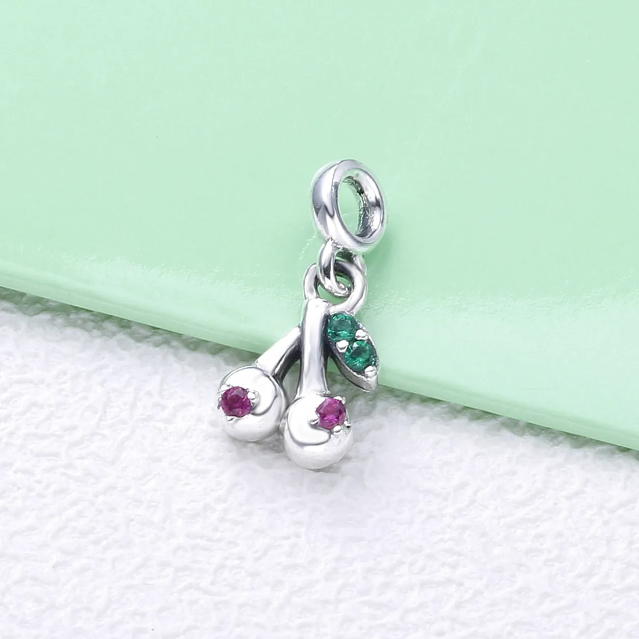 PANDORA My Cherry Micro Dangle Charm - 798371NCC