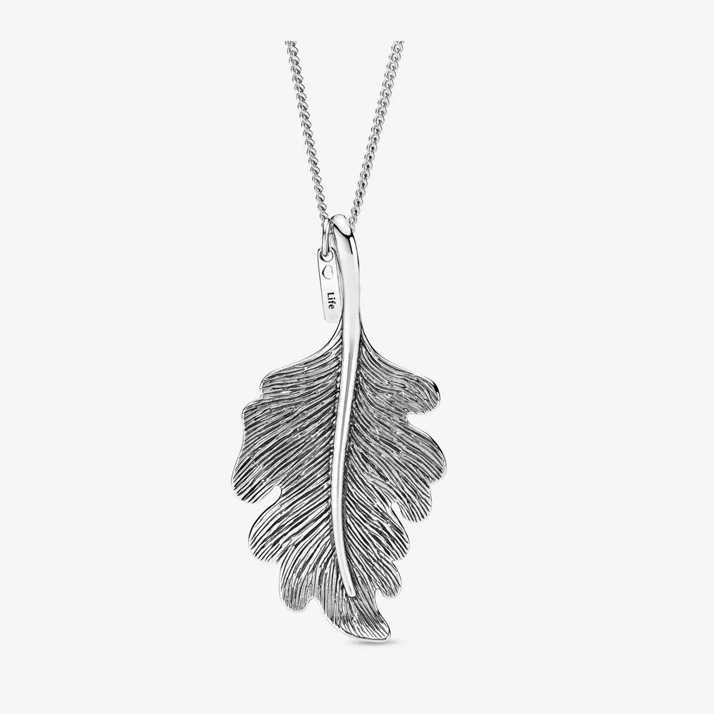 pandora oak leaf necklace 39825470