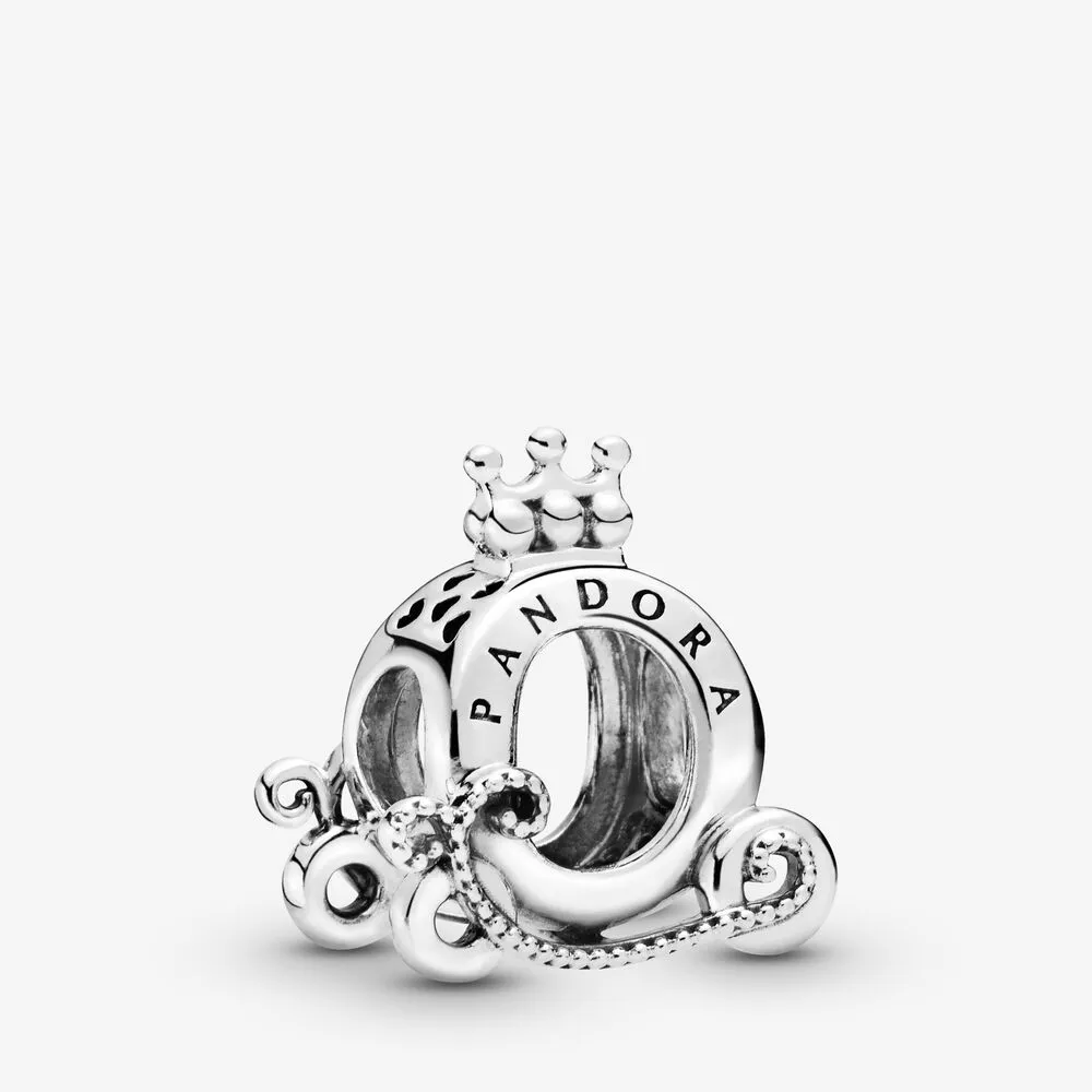 PANDORA Polished Crown O Carriage Charm - 798323