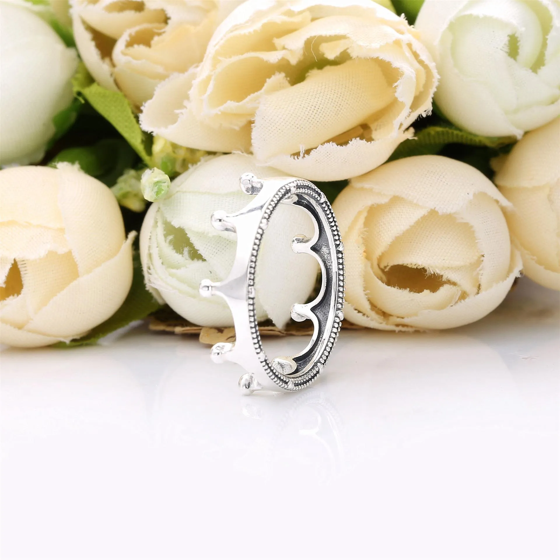 Pandora Polished Crown Ring in Sterling Silver - 198599C00