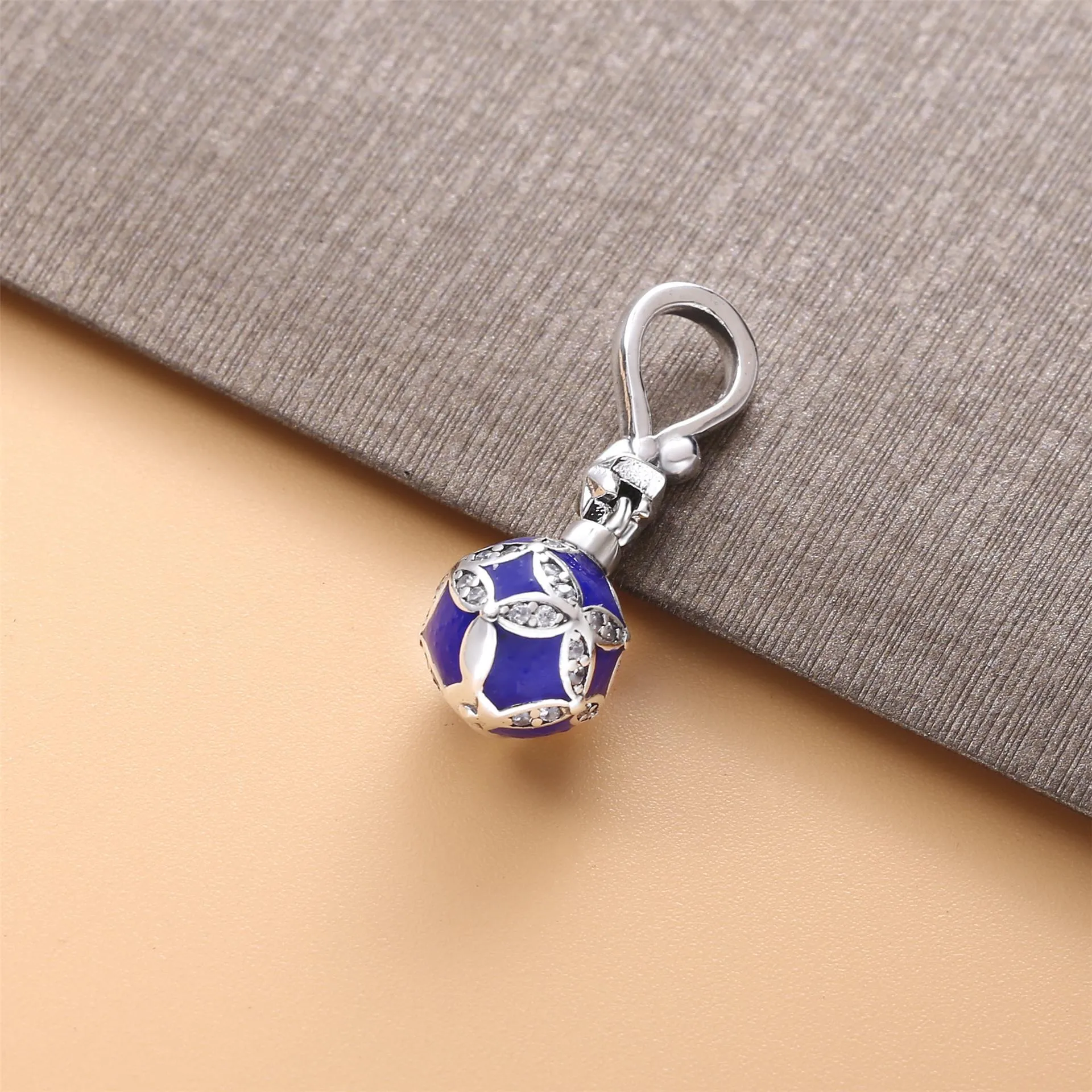 PANDORA Blue Christmas Ornament Dangle Charm - 798512C01