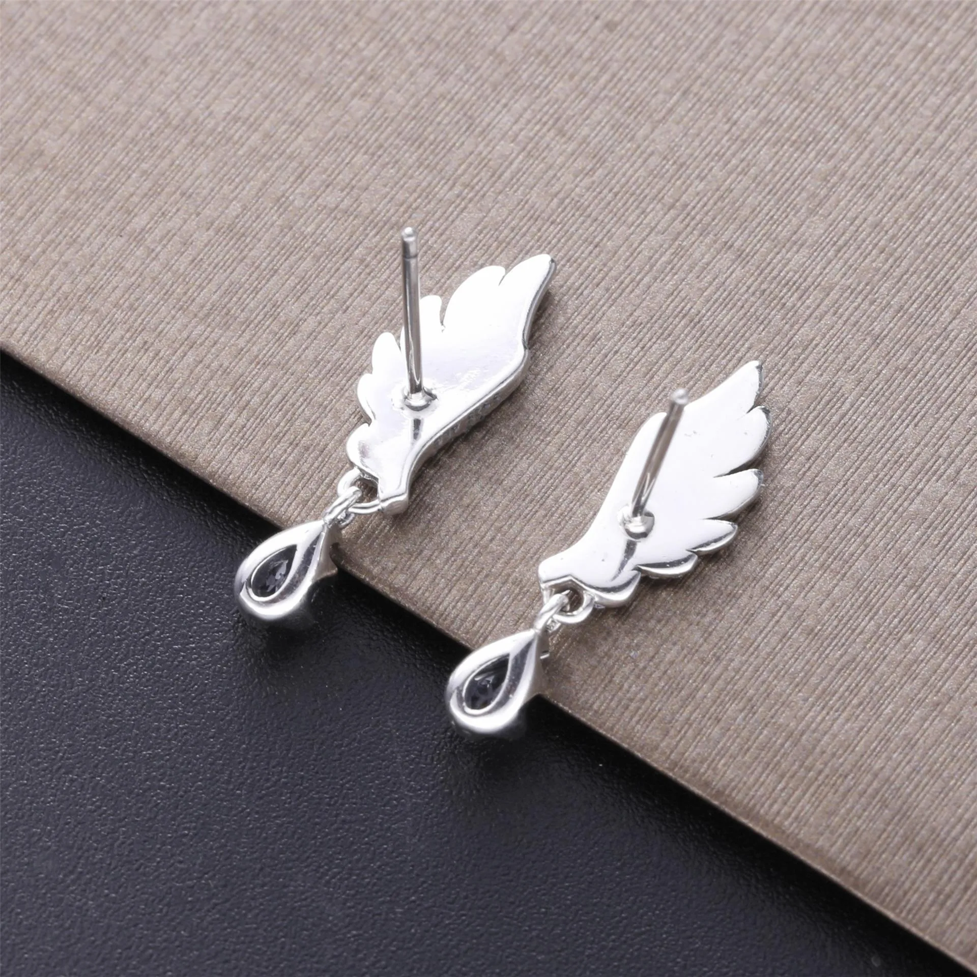 PANDORA Dangling Angel Wing Stud Earrings - 298493C01