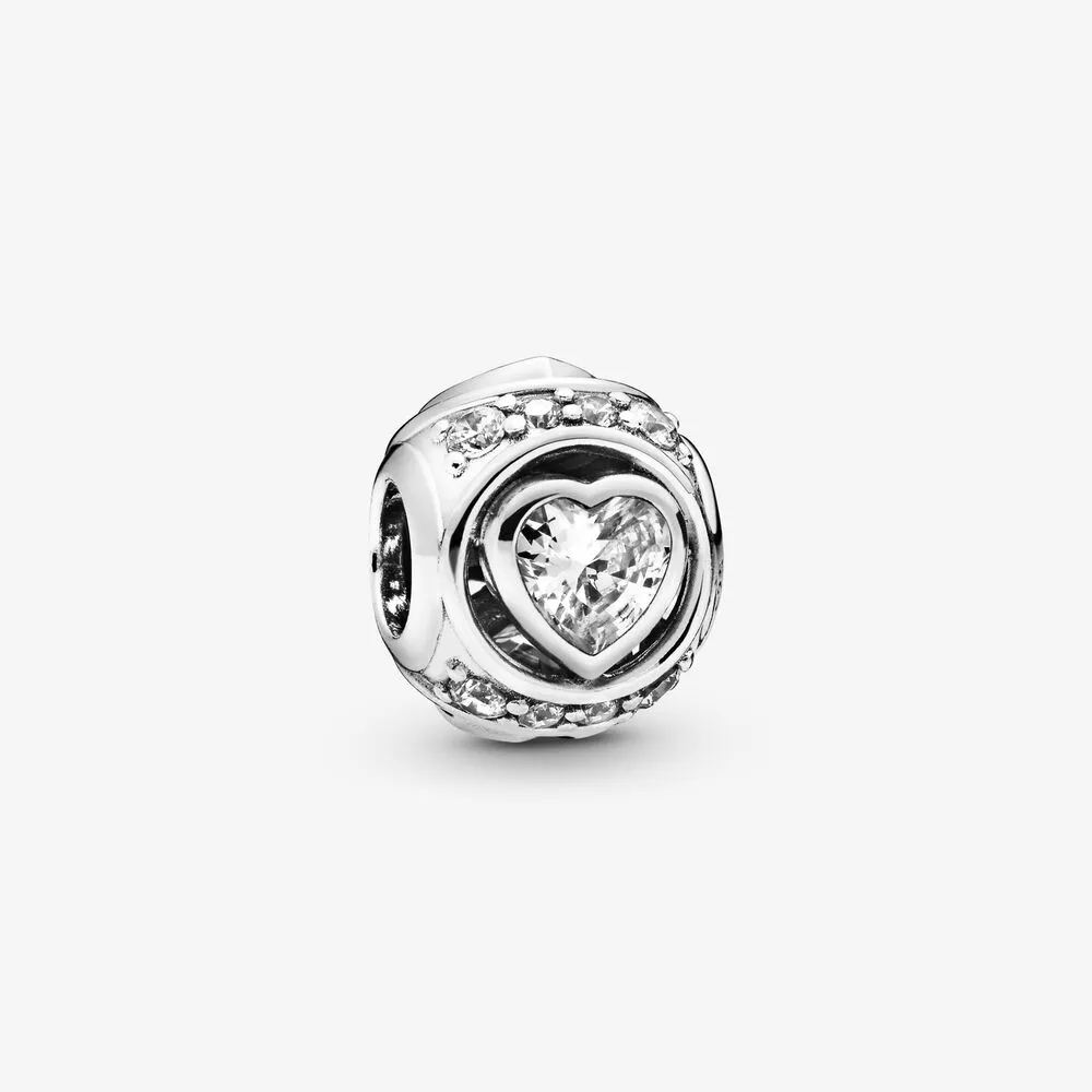 PANDORA Elevated Heart Charm - 798464C01